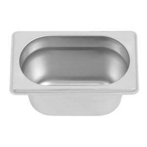 Bac Gastro GN 1/9 Inox - Profundidade 100 mm - 1 L - Dynasteel
