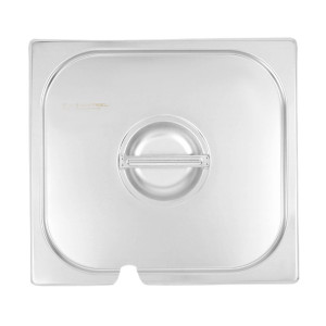 Tampa GN 2/3 em aço inoxidável para cozinha profissional