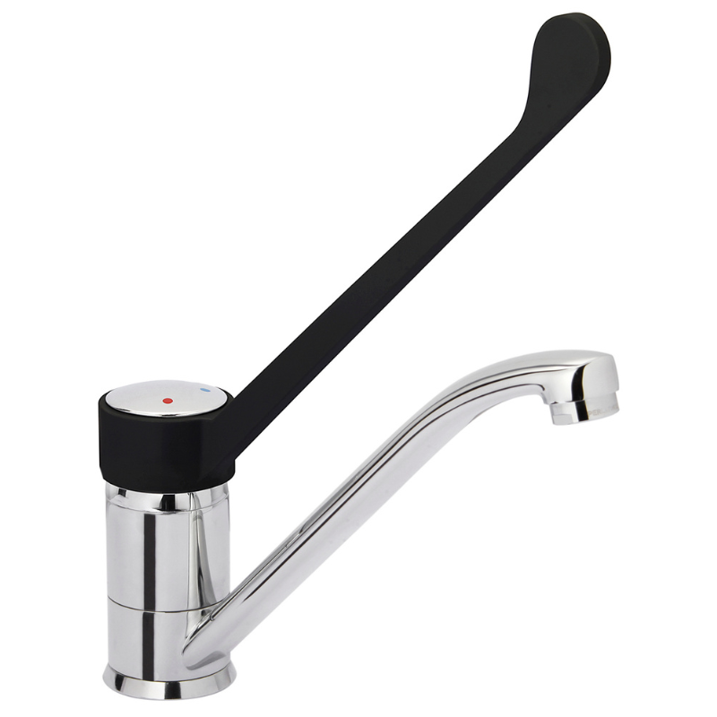 Misturador Monocomando com Alavanca Clínica - Resistente e Design Moderno Misturador Monocomando com Alavanca Clínica - Resistente e Design Moderno