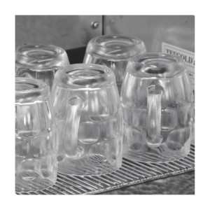 Givreur para Copos em Inox - 1 Porta de Vidro - 79 L | TEFCOLD: Gele seus copos fácil e rapidamente!