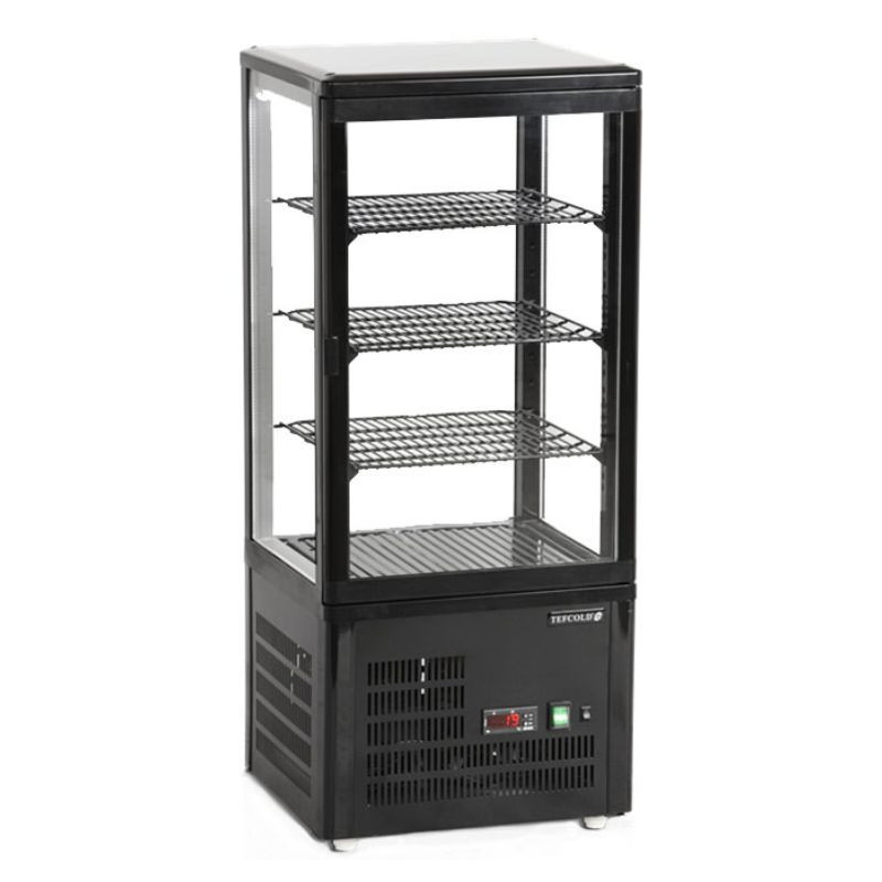 Vitrine Refrigerada de Balcão Porta de Vidro Preto - 78 L | TEFCOLD ou Vitrine Refrigerada de Balcão Porta de Vidro Preto 78L | Vitrine Refrigerada de Balcão Porta de Vidro Preto - 78 L | TEFCOLD ou Vitrine Refrigerada de Balcão Porta de Vidro Preto 78L |