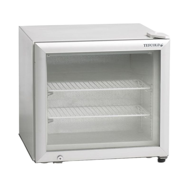 Congelador Table Top Branco 1 Porta de Vidro - 48 L | TEFCOLD Congelador Table Top Branco 1 Porta de Vidro - 48 L | TEFCOLD