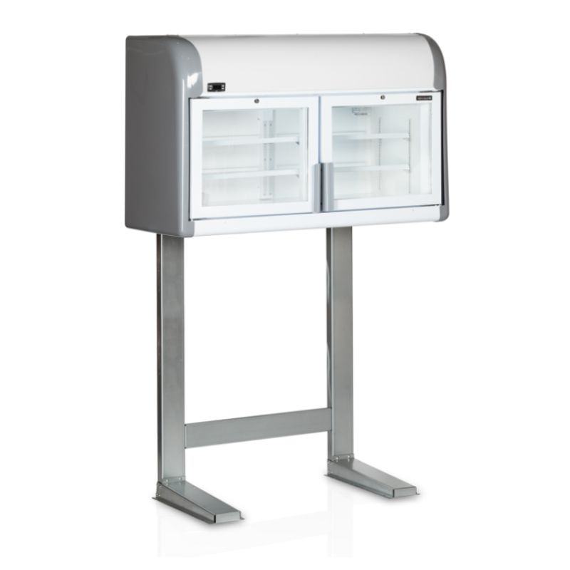 Congelador de Parede com Suporte - 2 Portas de Vidro - 170L TEFCOLD | Otimize sua Superfície Comercial Congelador de Parede com Suporte - 2 Portas de Vidro - 170L TEFCOLD | Otimize sua Superfície Comercial