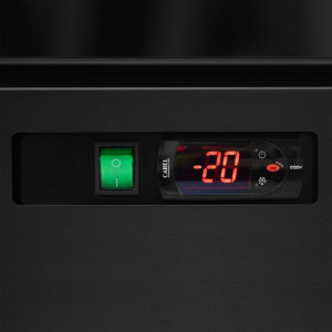 Vitrine Congelador Preto - 3 Portas de Vidro - 1090 L | TEFCOLD Atom Maxi