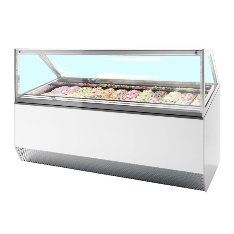 Vitrine Refrigerada Ventilada com Frente Reta - Tefcold Millennium ST24 | Fourniresto Vitrine Refrigerada Ventilada com Frente Reta - Tefcold Millennium ST24 | Fourniresto
