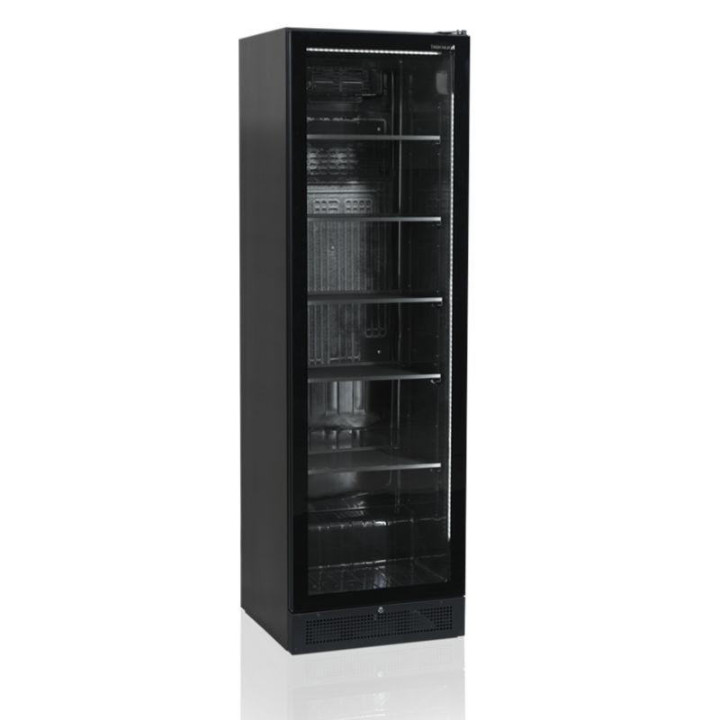 Armário Refrigerado Preto - Porta de Vidro 347L TEFCOLD: Armazenamento ideal e apresentação elegante dos seus produtos Armário Refrigerado Preto - Porta de Vidro 347L TEFCOLD: Armazenamento ideal e apresentação elegante dos seus produtos