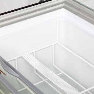 Congelador Baú de Gelo com Vidro Curvo - 255 L TEFCOLD: qualidade e funcionalidade