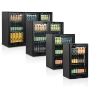 Bar Traseiro Refrigerado Porta de Vidro - 118 L TEFCOLD: elegância e praticidade para seus produtos frescos