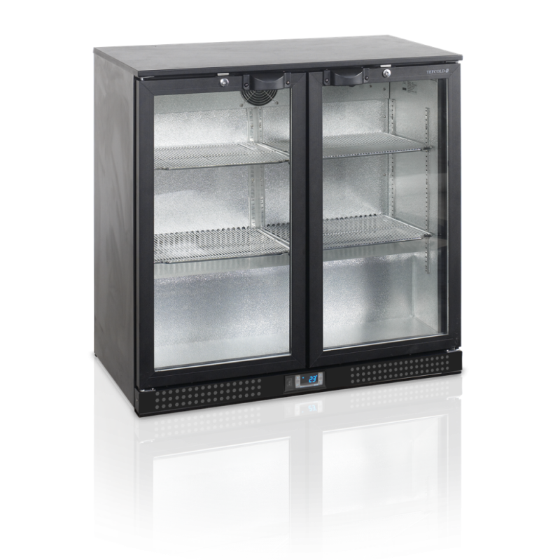 Bar Traseiro Refrigerado 2 Portas de Vidro de Abrir - 188 L TEFCOLD | Armazenamento profissional refrigerado de qualidade Bar Traseiro Refrigerado 2 Portas de Vidro de Abrir - 188 L TEFCOLD | Armazenamento profissional refrigerado de qualidade