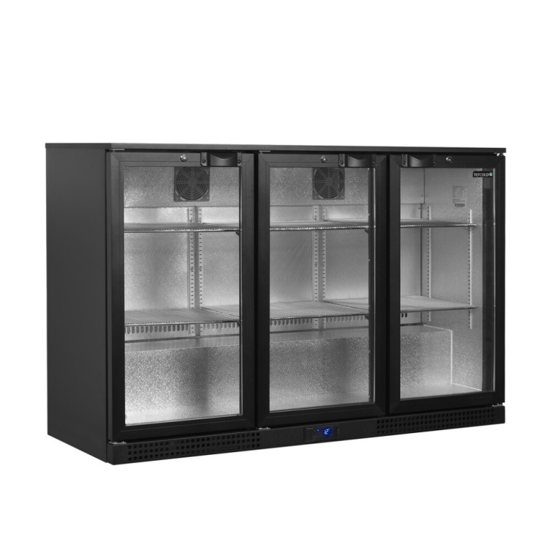 Bar Traseiro Refrigerado 3 Portas de Vidro de Abrir - 288 L | TEFCOLD Bar Traseiro Refrigerado 3 Portas de Vidro de Abrir - 288 L | TEFCOLD