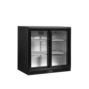 Bar Traseiro Refrigerado 2 Portas Deslizantes - 182 L - TEFCOLD: Armazenamento profissional elegante e eficiente