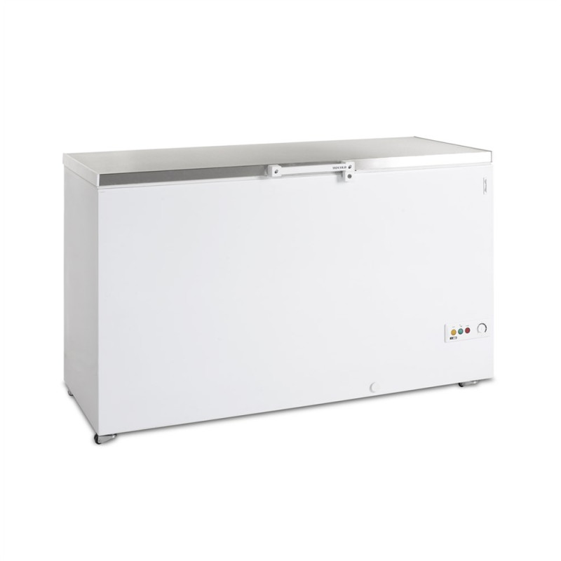 Congelador Baú de Gelo Inox - 454 L | TEFCOLD Congelador Baú de Gelo Inox - 454 L | TEFCOLD