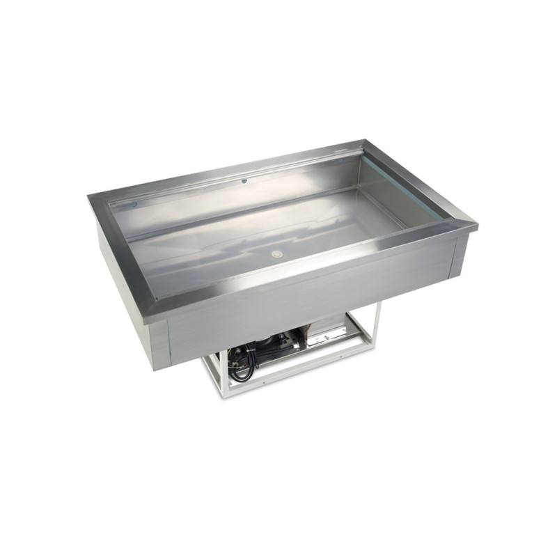 Cuve Refrigerada Inox 3 GN 1/1 - 102L TEFCOLD Cuve Refrigerada Inox 3 GN 1/1 - 102L TEFCOLD