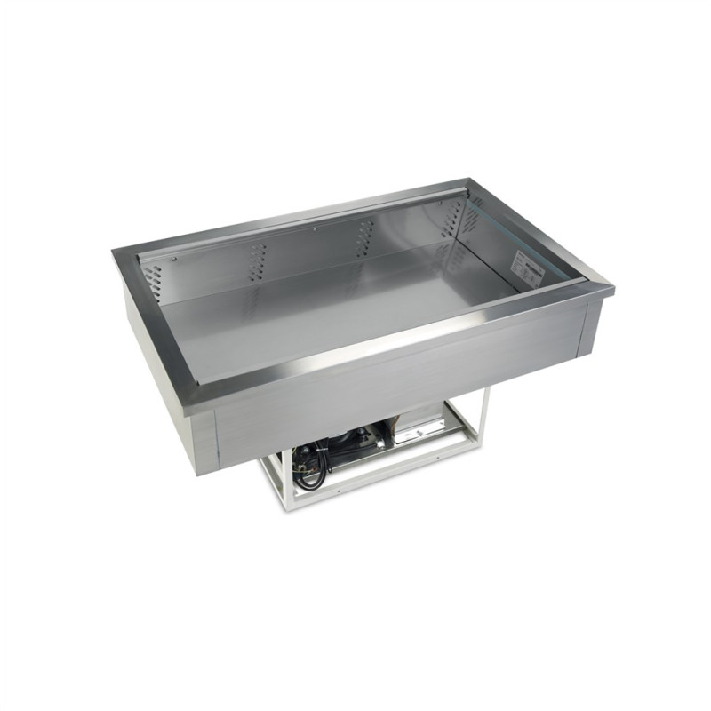 Cuba Refrigerada Ventilada Inox 3 GN 1/1 - TEFCOLD 96 L otimiza conservação e apresentação. Cuba Refrigerada Ventilada Inox 3 GN 1/1 - TEFCOLD 96 L otimiza conservação e apresentação.
