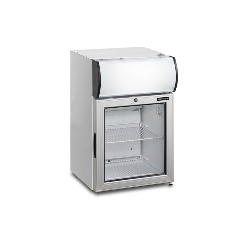Mini Armário Refrigerado TEFCOLD - Porta de Vidro 45 L & Canopy LED Mini Armário Refrigerado TEFCOLD - Porta de Vidro 45 L & Canopy LED