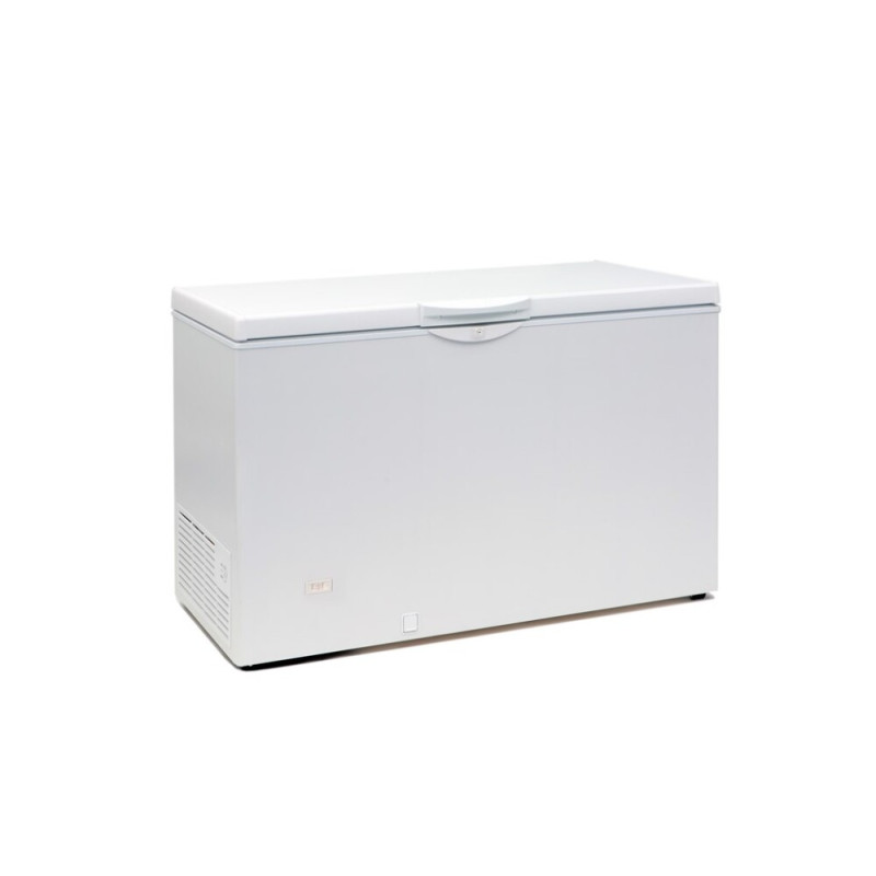 Réfrigérateur Coffre TEFCOLD Blanc - 349 L : Faible consommation et design épuré. Réfrigérateur Coffre TEFCOLD Blanc - 349 L : Faible consommation et design épuré.