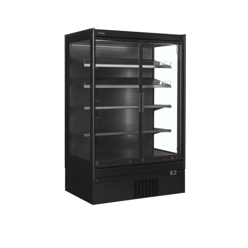 Vitrine Refrigerada Supermercado Positiva Preta TEFCOLD - 770 L Vitrine Refrigerada Supermercado Positiva Preta TEFCOLD - 770 L