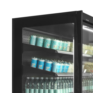 Vitrine Refrigerada Supermercado Positiva Preta TEFCOLD - 770 L