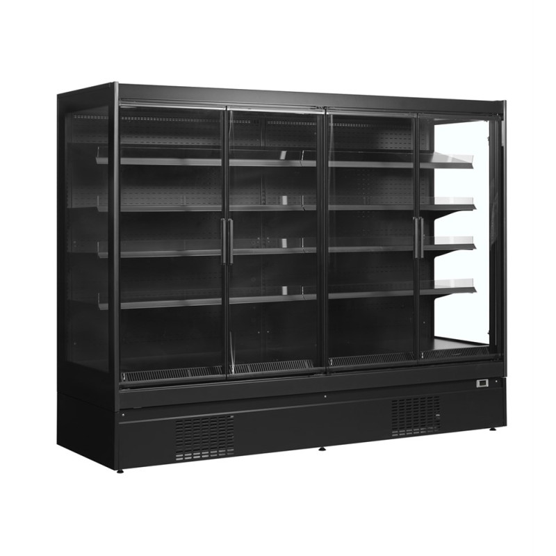 Vitrine Refrigerada TEFCOLD Positiva Preta - 1540 L Supermercado Vitrine Refrigerada TEFCOLD Positiva Preta - 1540 L Supermercado