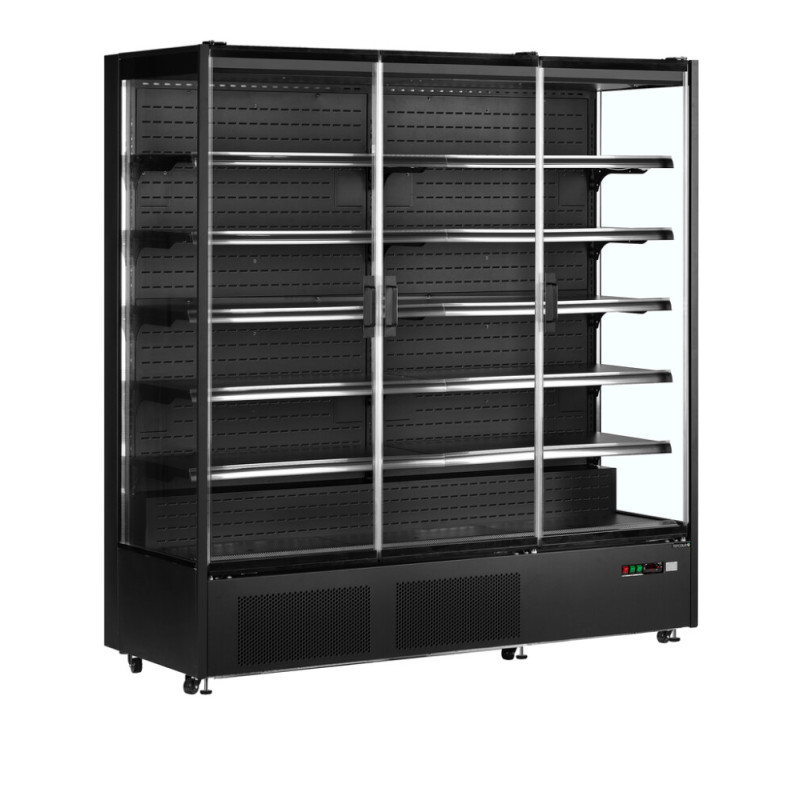 Vitrine Refrigerada Supermercado Preto - 1147 L TEFCOLD Vitrine Refrigerada Supermercado Preto - 1147 L TEFCOLD