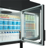 Congelador Armário Preto 3 Portas 545 L TEFCOLD MTF185B - Frio Ventilado Tangencial