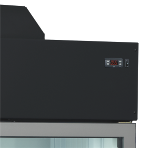Congelador Armário Preto 3 Portas 545 L TEFCOLD MTF185B - Frio Ventilado Tangencial