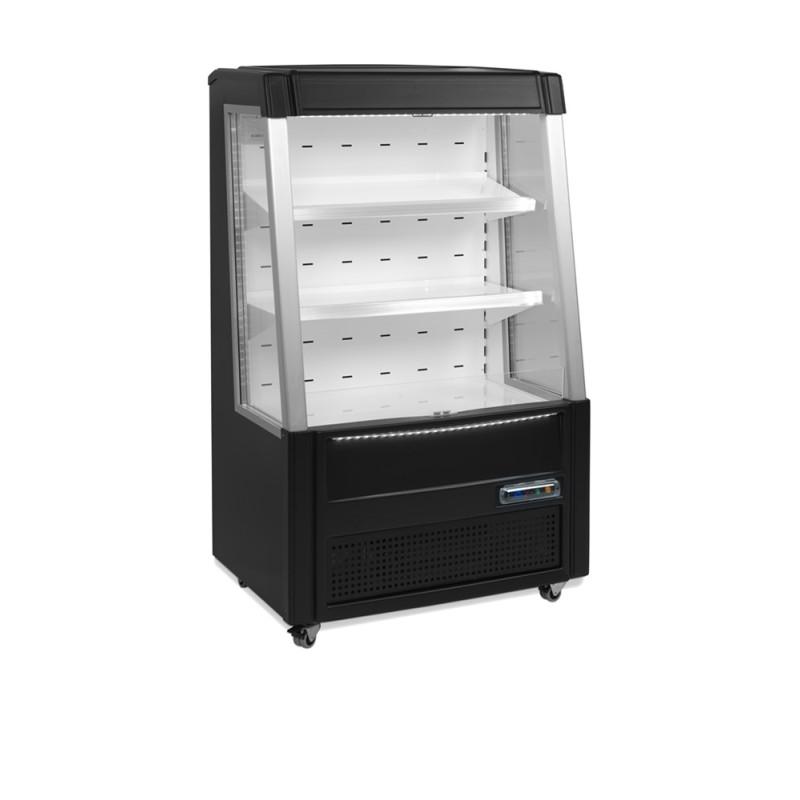 Vitrine Refrigerada Aberta Baixa Preta 242 L TEFCOLD - Elegância e funcionalidade Vitrine Refrigerada Aberta Baixa Preta 242 L TEFCOLD - Elegância e funcionalidade