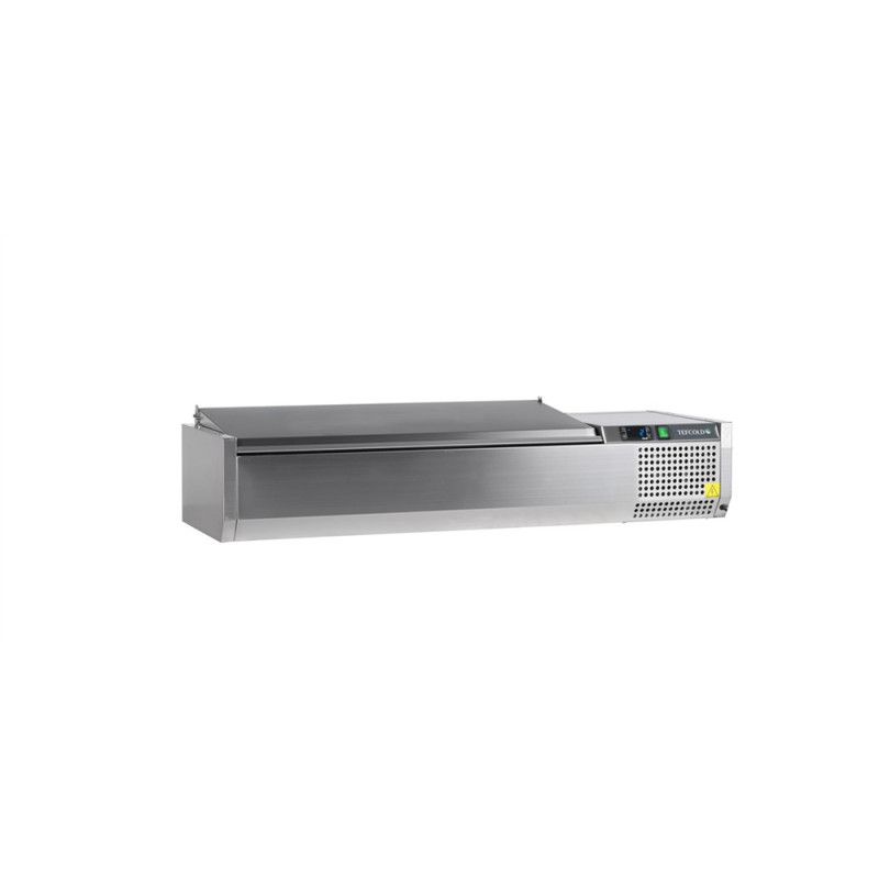 Saladette Inox TEFCOLD - Estático - 5 GN 1/4 Saladette Inox TEFCOLD - Estático - 5 GN 1/4