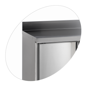 Mesa Refrigerada Negativa Inox 2 Portas GN 1/1 TEFCOLD - Armazenamento Ótimo