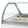 Vitrine Refrigerada Ventilada com Frente Curvada - TEFCOLD