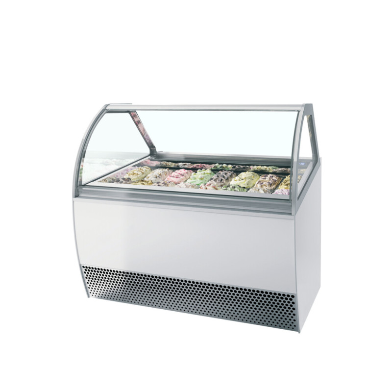 Vitrine Refrigerada Ventilada - Fachada Curvada - TEFCOLD Vitrine Refrigerada Ventilada - Fachada Curvada - TEFCOLD