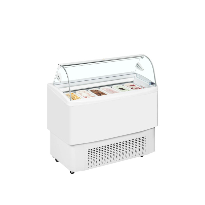 Vitrine Refrigerada Ventilada TEFCOLD - 6x5L: conservação ótima e apresentação estética para seus sorvetes Vitrine Refrigerada Ventilada TEFCOLD - 6x5L: conservação ótima e apresentação estética para seus sorvetes