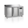 Mesa Refrigerada em Inox com Backsplash - 2 Portas - GN 1/1 | TEFCOLD CK7210
