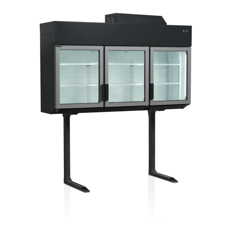 Congelador Armário de Parede Preto TEFCOLD - 628L | Supermercado Congelador Armário de Parede Preto TEFCOLD - 628L | Supermercado