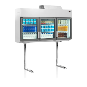 Congelador Vertical Branco 545L TEFCOLD - Frio Ventilado - Ganho de Espaço Comercial