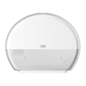 Distribuidor de Papel Higiênico Mini Jumbo Branco Tork Elevation - Alta Capacidade