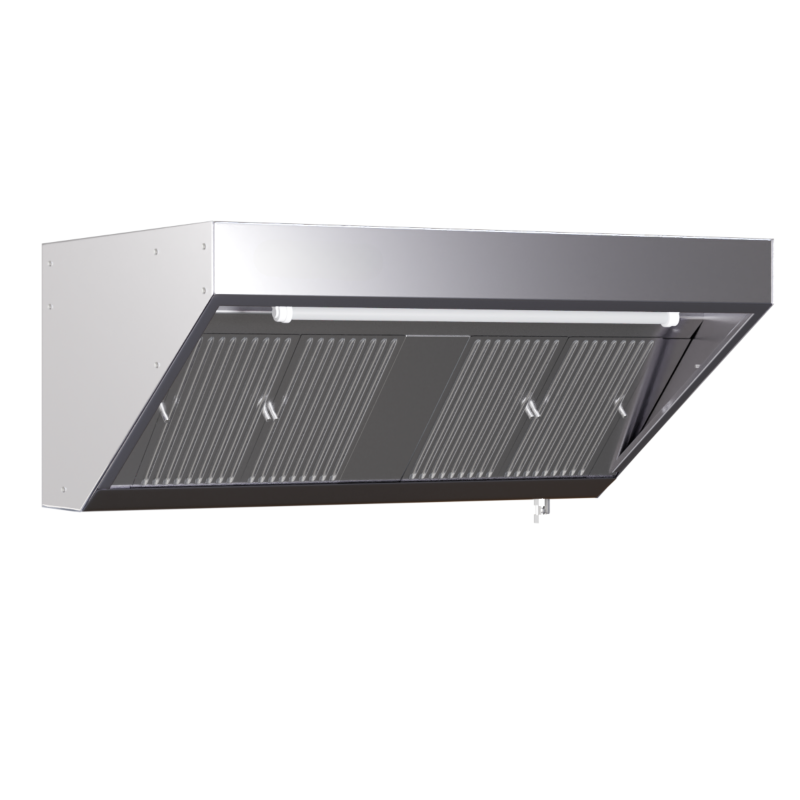 Snack Hood 700 Led Without Motor 1200 Dynasteel - Professional Kitchen Snack Hood 700 Led Without Motor 1200 Dynasteel - Professional Kitchen