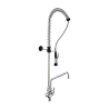 Douchette Louça com Misturador Monotrou com Bico de Cisne - Dynasteel