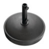 Base de guarda-sol em betão preto Bolero - Estabilidade máxima