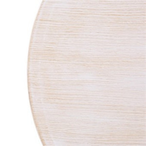 Tabuleiro de Mesa Redondo Branco Vintage 600 mm Bolero DY729