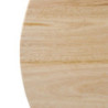 Tabuleiro de Mesa Redondo em Madeira Natural 600 mm Bolero DY738 - Essencial Cozinha Profissional