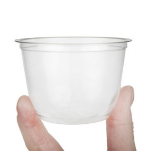 Potes Transparentes PET Recicláveis 227 ml - Destaque as suas criações culinárias!