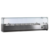 Saladette Refrigerada de Bancada com Vidro - 7 x GN 1/3 - Dynasteel