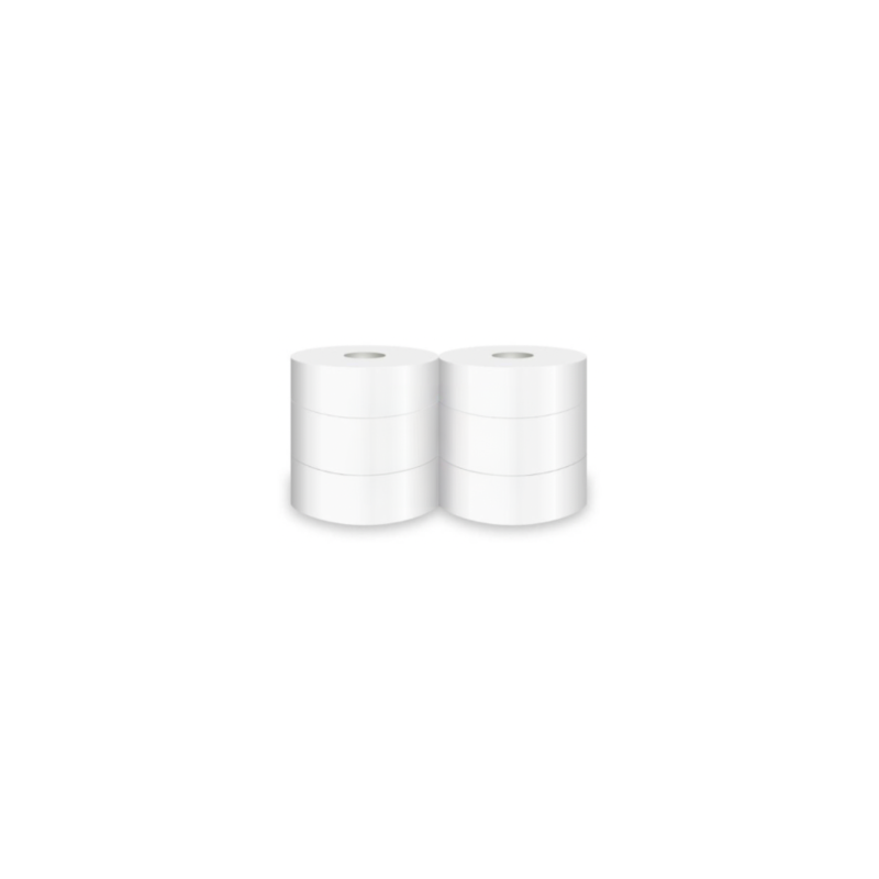 Papel Higiénico Maxi Jumbo 300 m - Conjunto de 6 Papel Higiénico Maxi Jumbo 300 m - Conjunto de 6