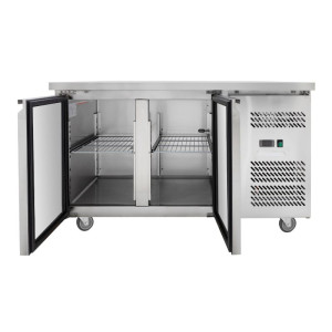 Mesa Refrigerada 2 Portas GN1/1 - Profundidade 700 - Dynasteel