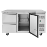 Mesa Refrigerada Positiva - 1 Porta e 2 Gavetas - Dynasteel