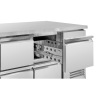 Mesa Refrigerada Positiva - 6 Gavetas - Dynasteel