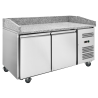 Meuble para Pizza 600x400 - 2 Portas - Dynasteel