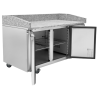 Meuble para Pizza 600x400 - 2 Portas - Dynasteel