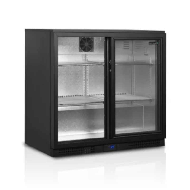 Bar Traseiro Refrigerado 2 Portas de Vidro Deslizantes - TEFCOLD: Conservação ideal para profissionais de cozinha Bar Traseiro Refrigerado 2 Portas de Vidro Deslizantes - TEFCOLD: Conservação ideal para profissionais de cozinha